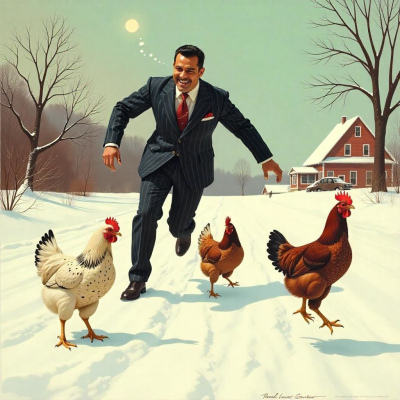 Chasing Chickens